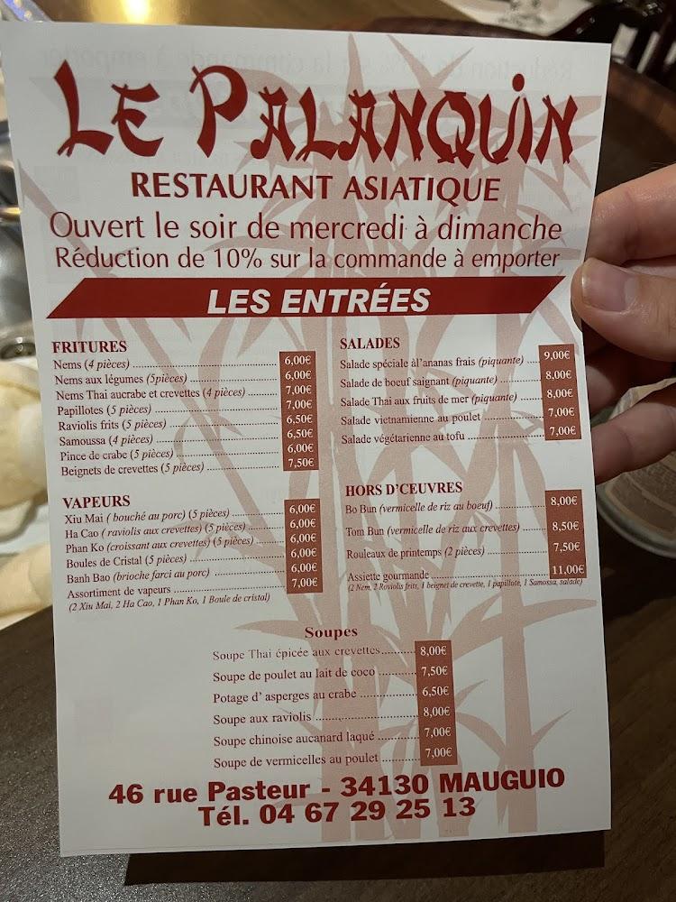 Le Palanquin - Menu Image 2