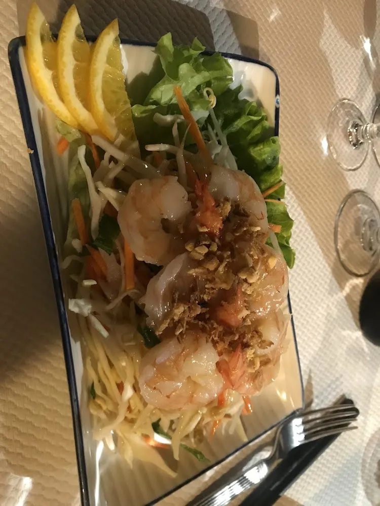 Salade Vietnamienne Aux Crevettes
