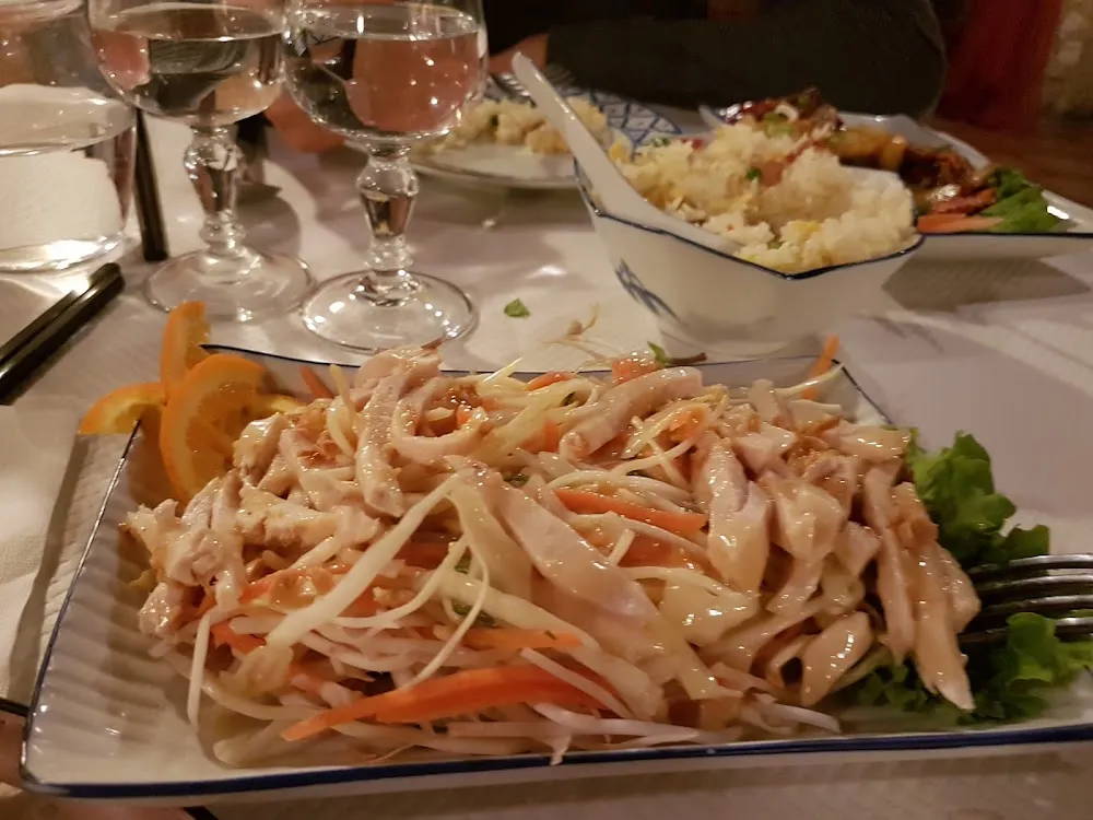 Salade Vietnamienne Aux Poulets